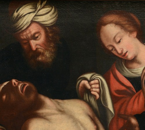 XVIe siècle et avant - La lamentation sur le Christ - Atelier Francesco Rizzo de Santacroce (1485-1545)